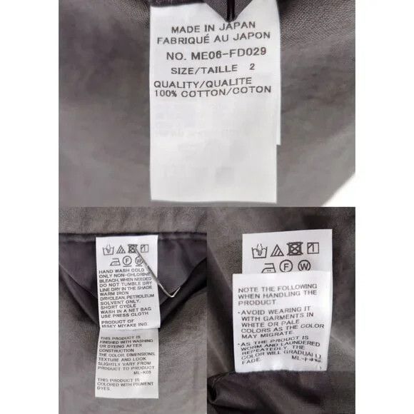 Issey Miyake Issey Miyake Men Faded Basic Blazer Size 2 US S Mens Gray Size US S / EU 44-46 / 1 - 16 Thumbnail