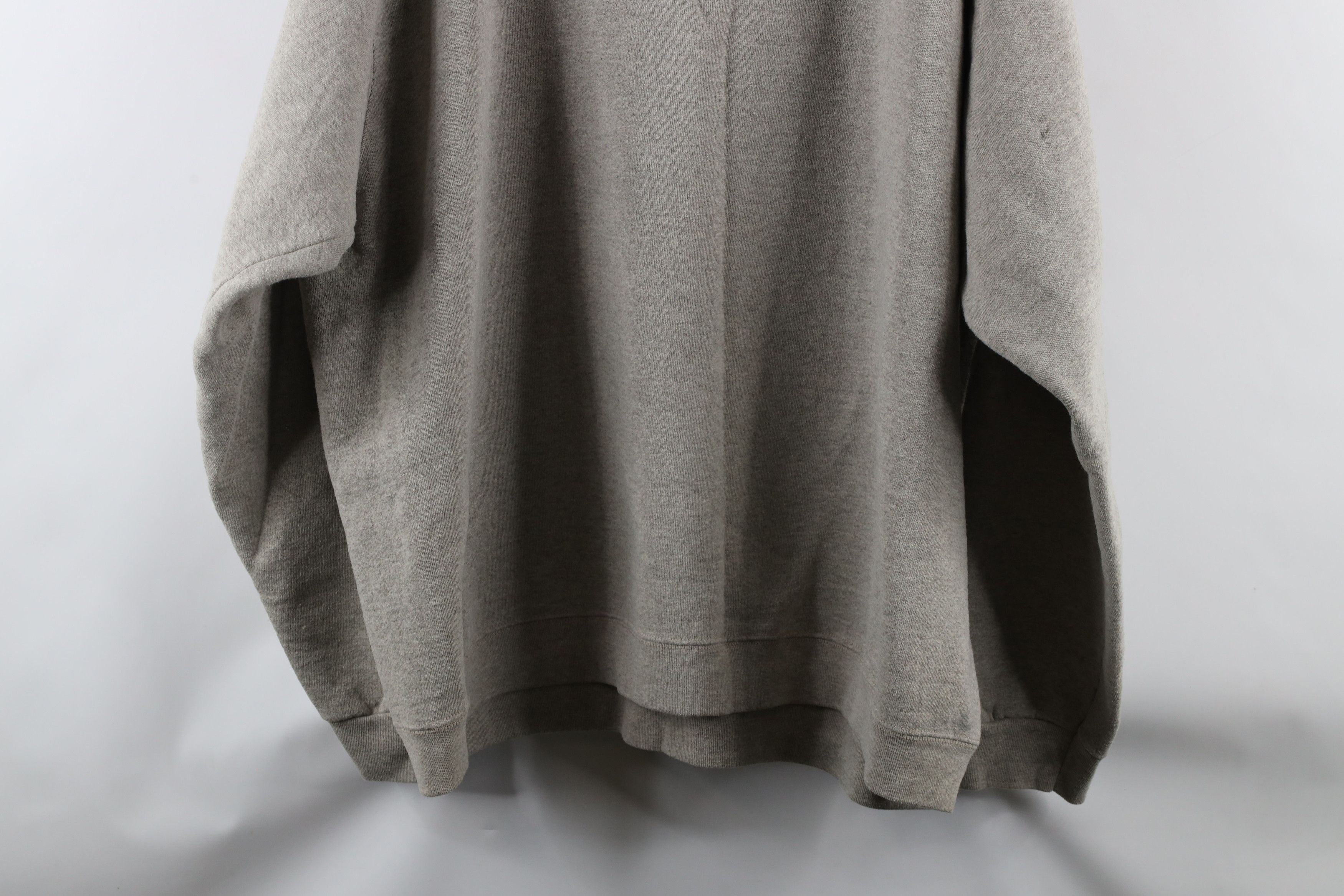 Vintage Vintage 90s Wilson Blank Heavyweight Sweatshirt Heather Gray Size US XXL / EU 58 / 5 - 11 Thumbnail