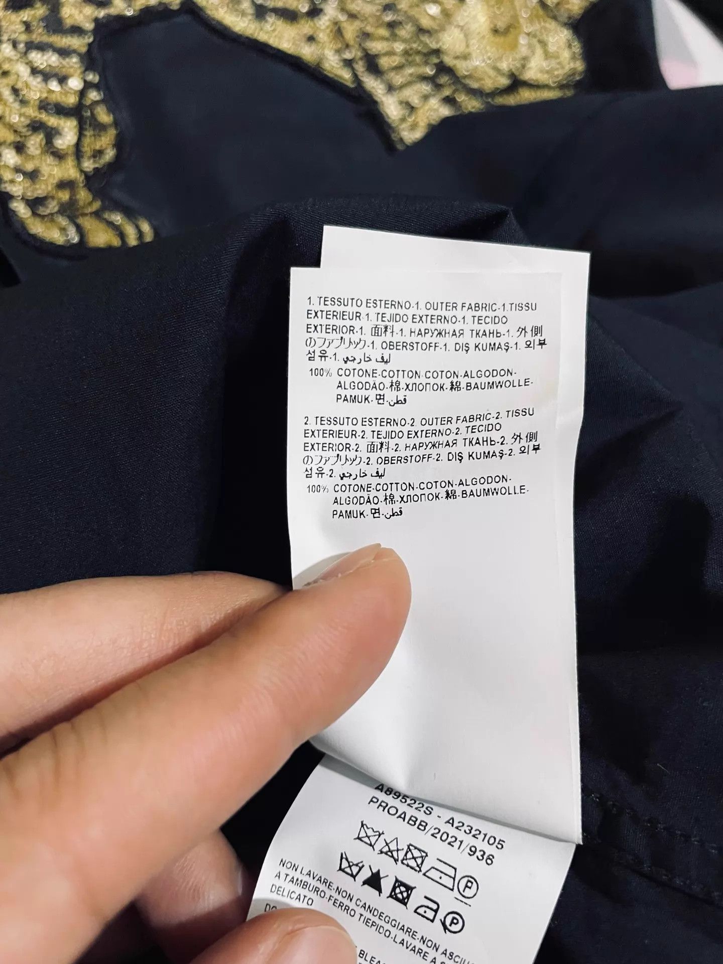Versace Versace Runway Double Leopard Ultra Rare Limited Shirt Size US M / EU 48-50 / 2 - 9 Thumbnail