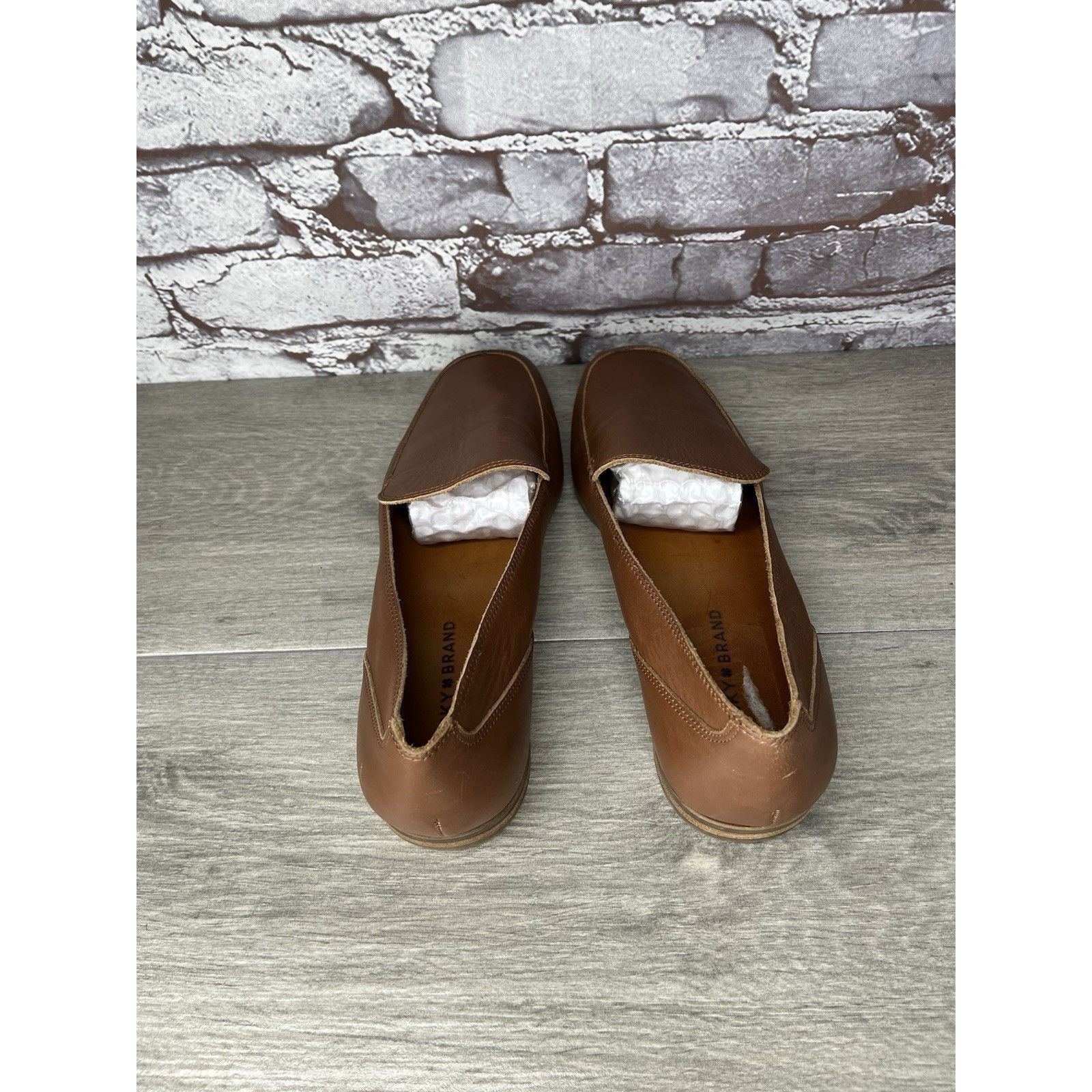 Lucky Brand Lucky Brand Canyen Loafer Brown Leather Slip On Almond Toe S Size US 10 / IT 40 - 6 Thumbnail