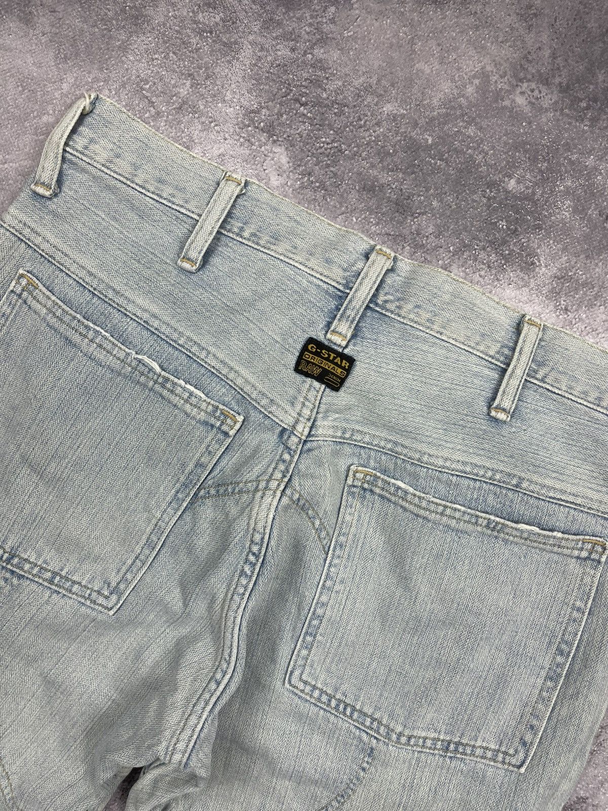 G-Star Vintage G-Star Raw Baggy Denim Jeans Double Knee Pants Y2K Size US 34 / EU 50 - 9 Thumbnail