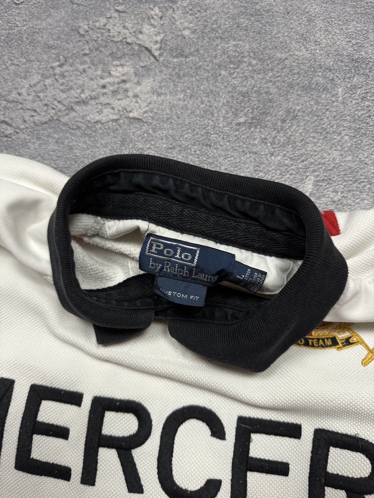 Vintage Rare Vintage Polo Ralph Lauren Mercer Polo Team Rugby Size US L / EU 52-54 / 3 - 6 Thumbnail