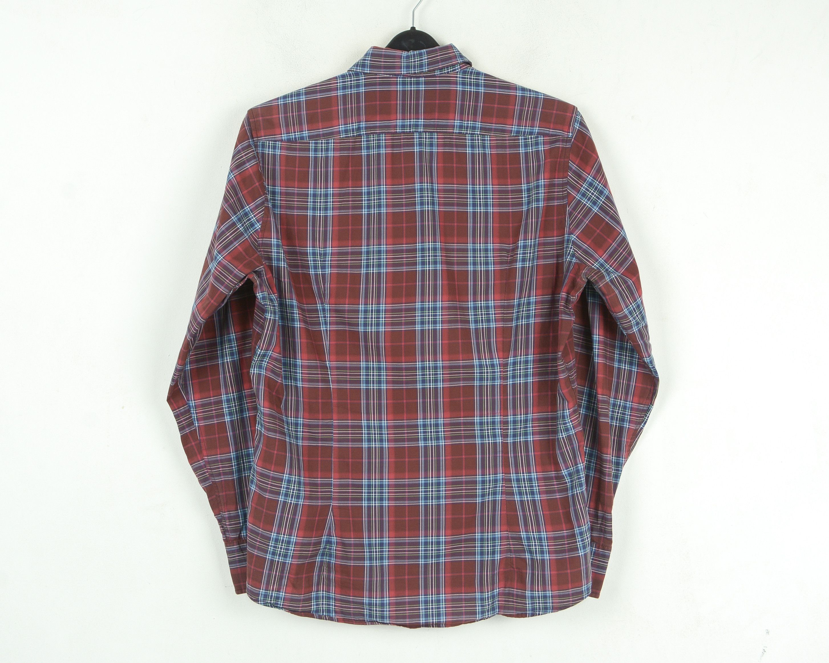 Hugo Boss Lucas M Shirt Check Long Sleeve Plaid Casual Regular Top Size US M / EU 48-50 / 2 - 4 Thumbnail