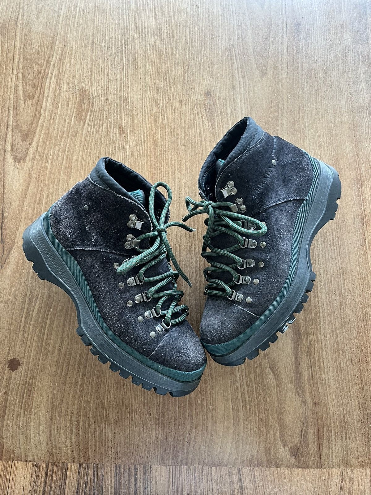 Prada hiking best sale