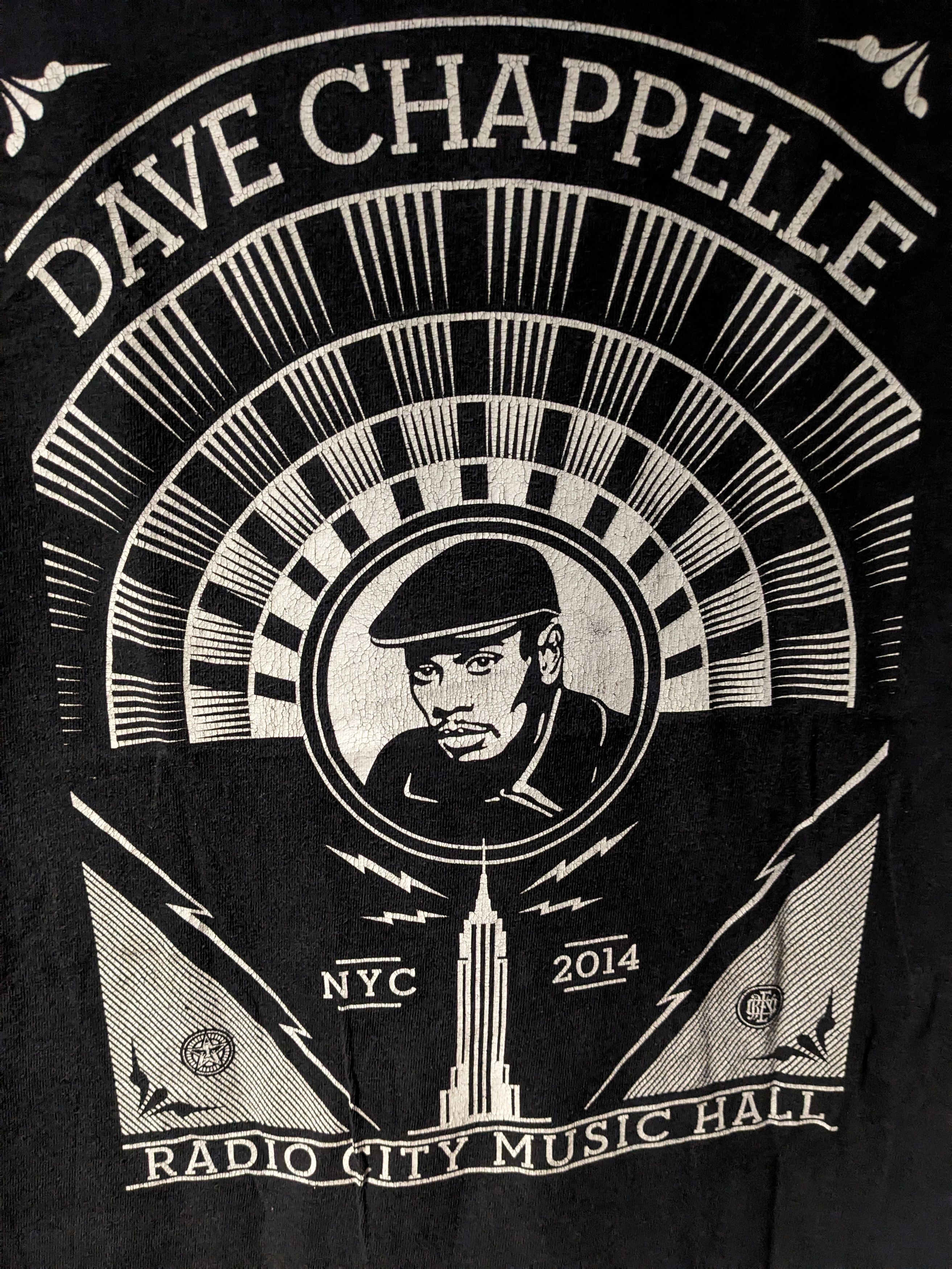 Vintage Vintage 2014 Dave Chappelle Radio City Music Hall T-Shirt Size US L / EU 52-54 / 3 - 2 Thumbnail