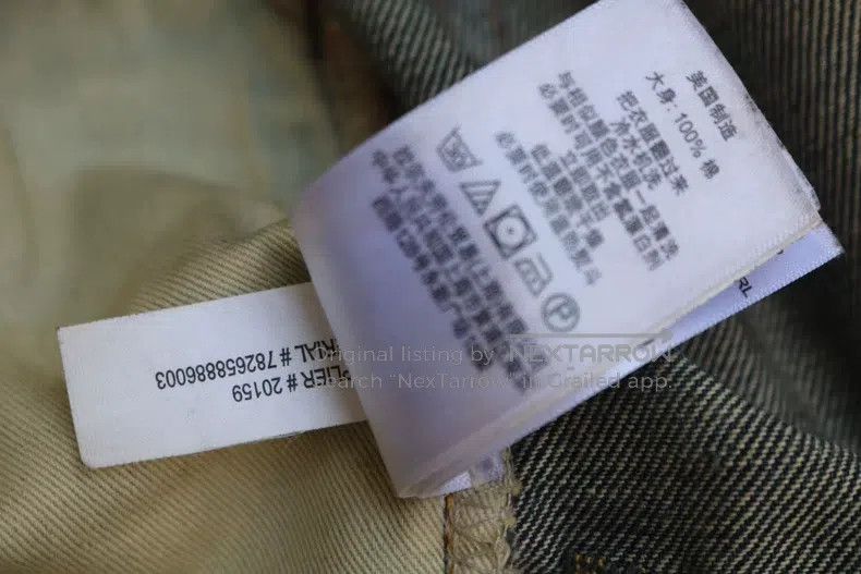 RRL Ralph Lauren RRL Ralph Lauren 2018 vintage distressed low waisted strai Size US 32 / EU 48 - 9 Thumbnail