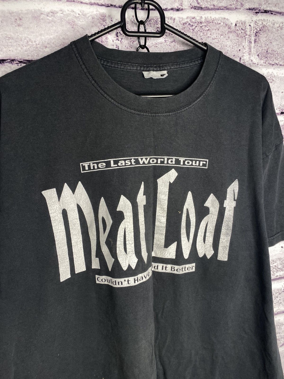 Band Tees × Vintage Meat Loaf 2004 Band/Rock Tee Last World Tour Size US L / EU 52-54 / 3 - 2 Thumbnail