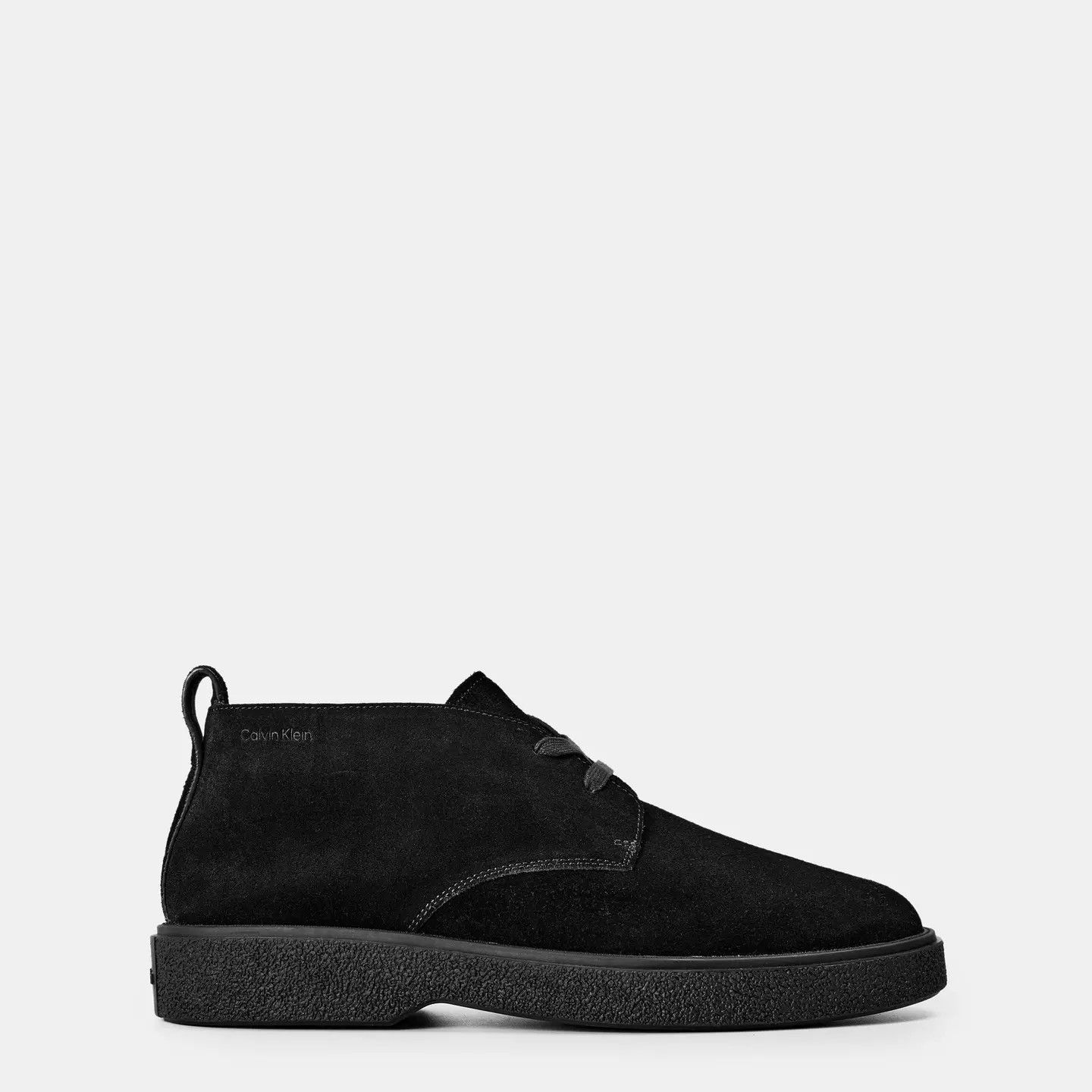 Calvin Klein o1g2r1mq0426 Suede Desert Boots in Black Size US 9 / EU 42 - 1 Thumbnail