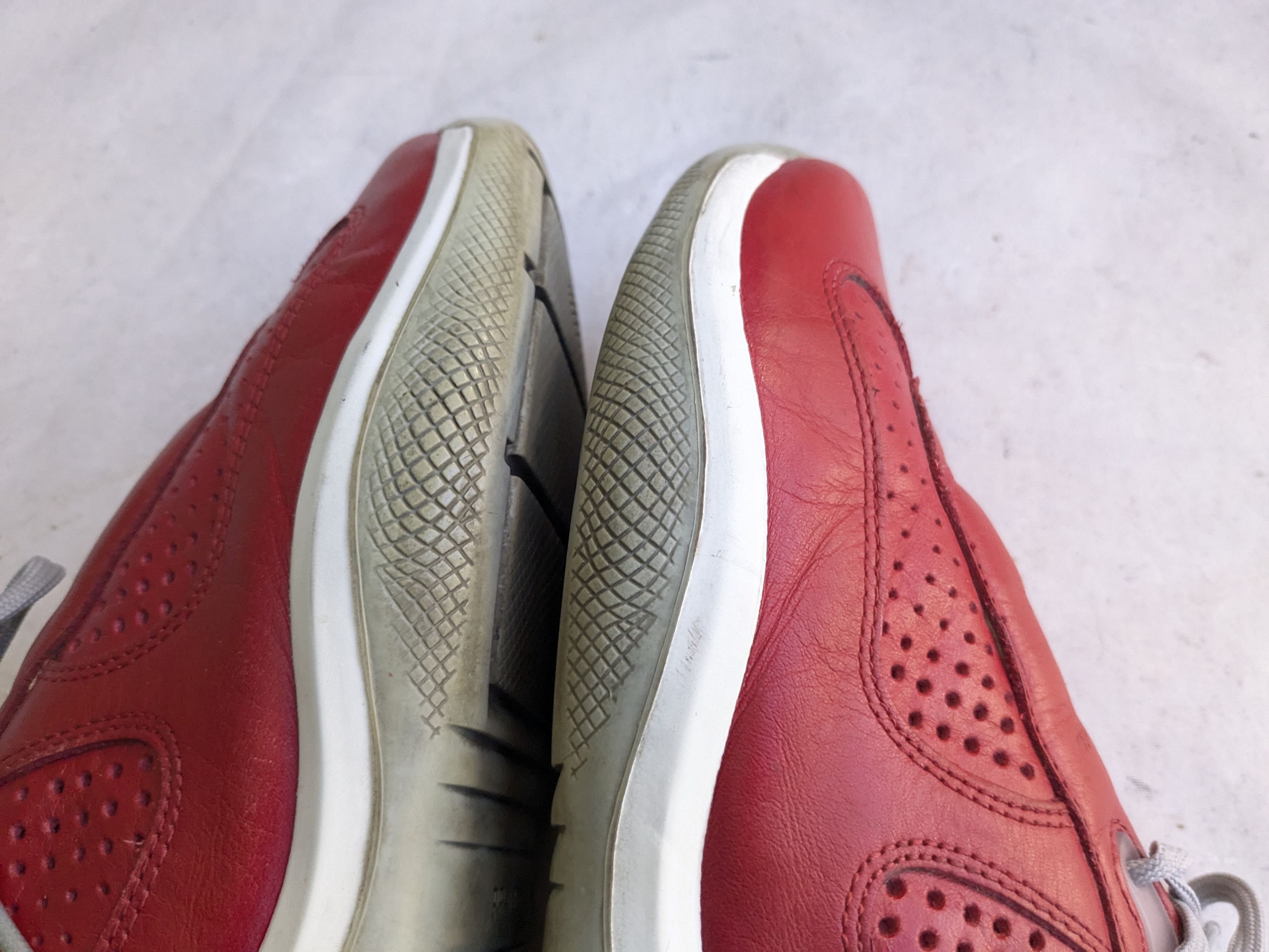Prada Prada America's Cup Sneakers Red 9 Leather FLAW Size US 9 / EU 42 - 2 Thumbnail