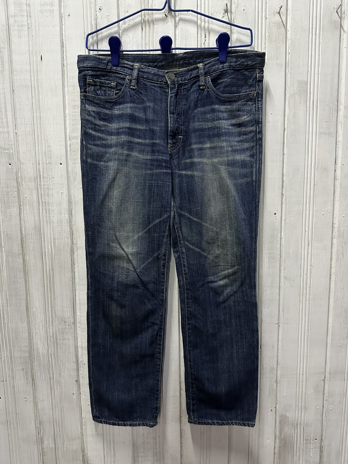 OMNIGOD 90’s Orange Tab Vintage OMNIGOD Denim Pants Made In Japan Size US 33 - 1 Thumbnail