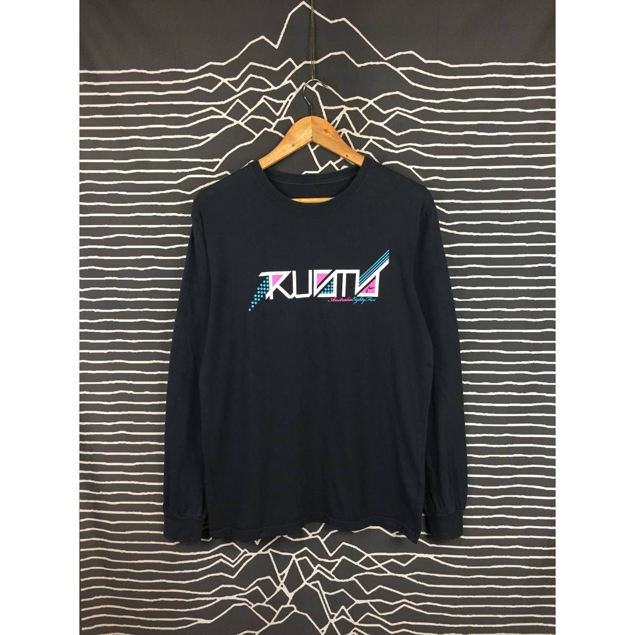 Rusty × Vintage Rusty Australian Eighty Five Logo Long Sleeve Surf Tee Size US M / EU 48-50 / 2 - 2 Thumbnail