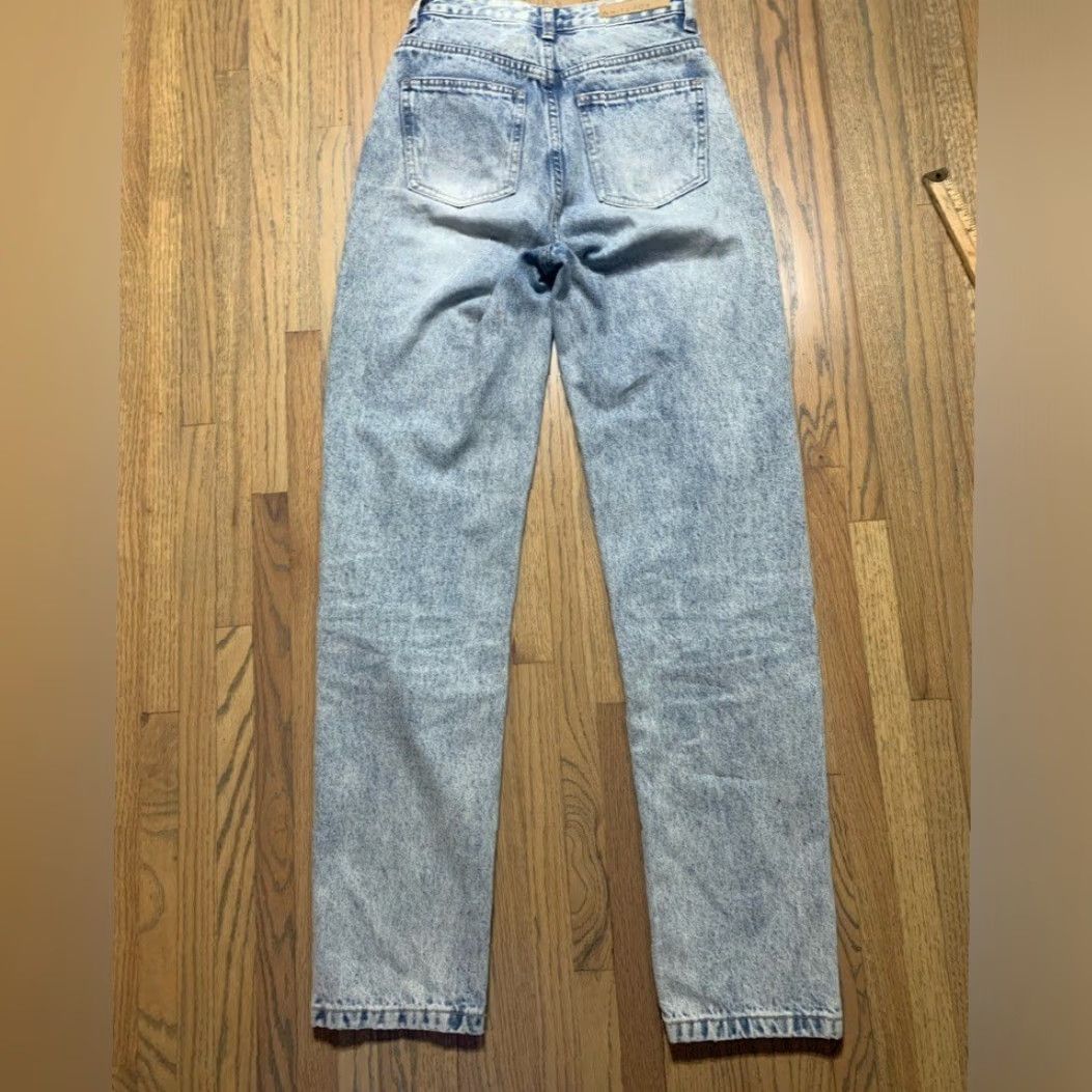 Vintage White Fox Boutique Jeans XS Women Maternity Blue Jeans XS White Fox Jeans Womens XS Blue Maternity stain butt (avoid N/A) Size 26" / US 2 / IT 38 - 5 Thumbnail