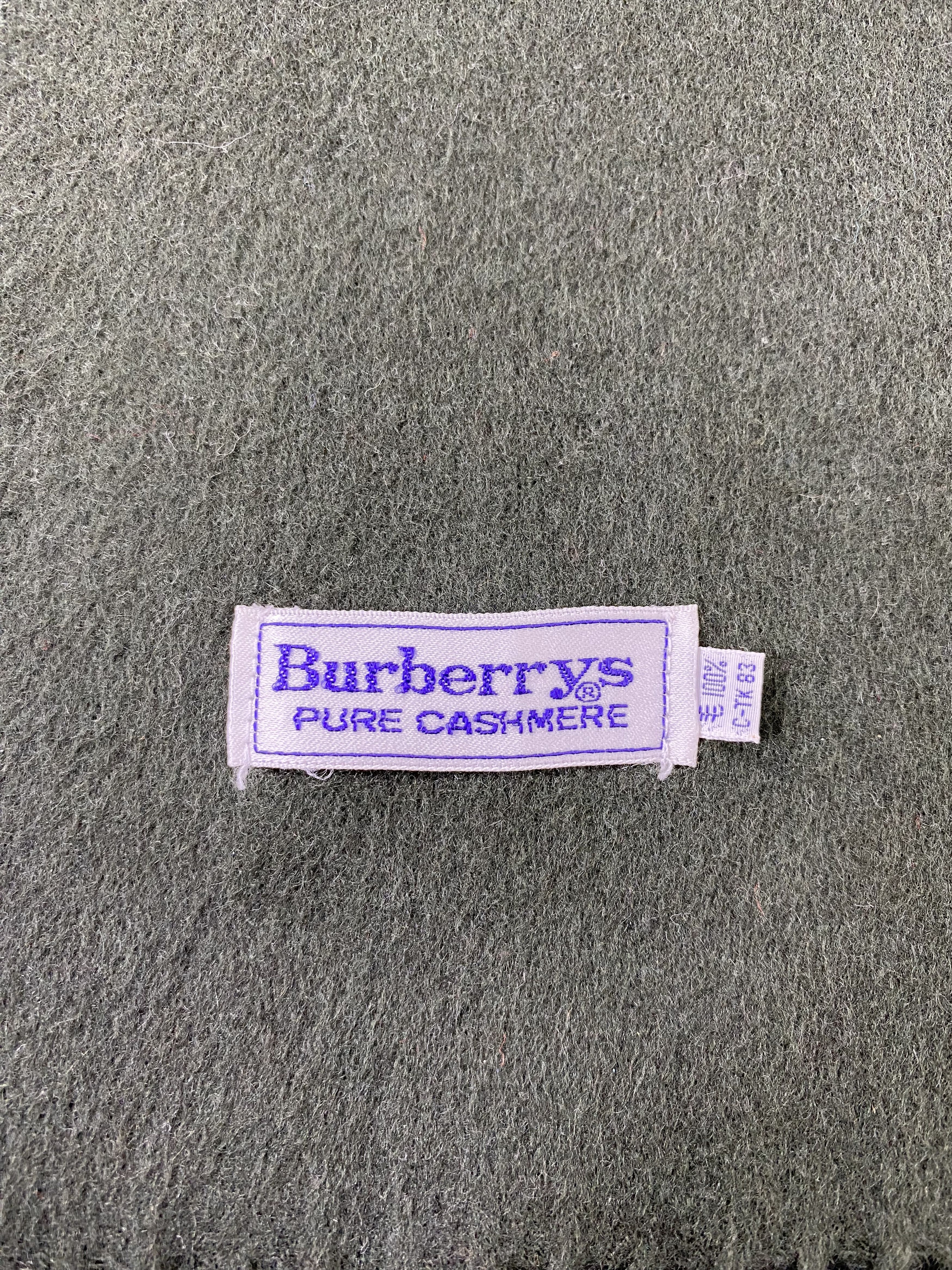Burberry Burberry Cashmere Scarf / Muffler / Neckwear-T1496 Size ONE SIZE - 9 Thumbnail