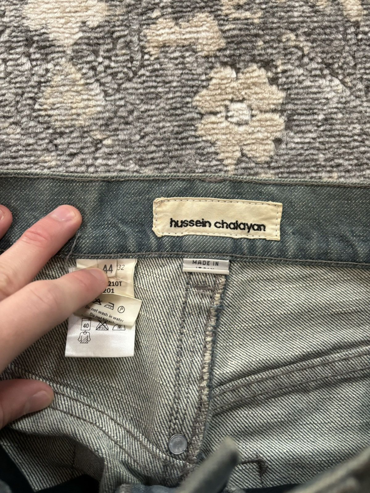 Hussein Chalayan Hussein Chalayan Asymmetrical Denim Size US 30 / EU 46 - 4 Thumbnail