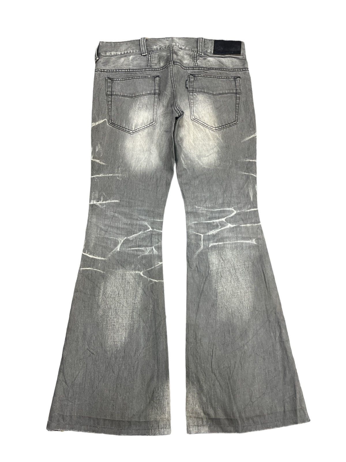 FLARED💥TORNADO MART DISTRESSED DENIM PANT