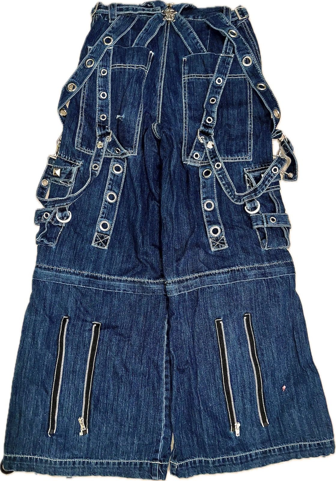 Tripp NYC TRIPP NYC "SUPER O-RING PANT BLUE DENIM" Size US 31 - 2 Thumbnail