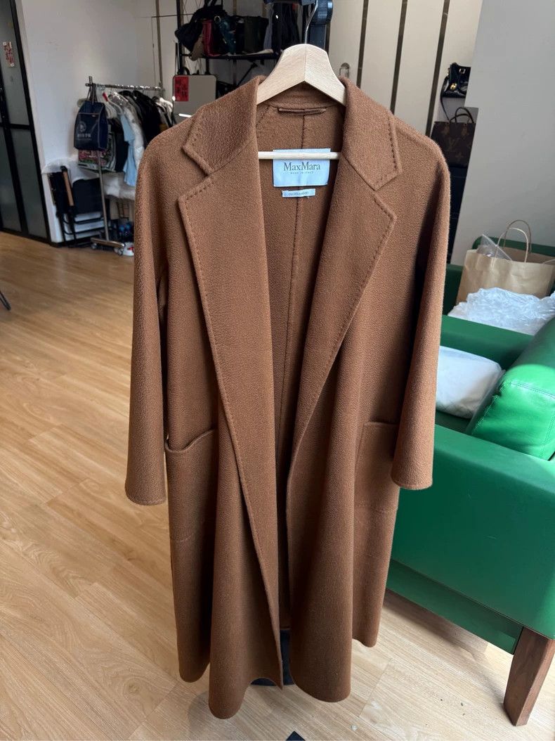 Max Mara Max Mara Classic bathrobe style cashmere coat Size S / US 4 / IT 40 - 1 Thumbnail