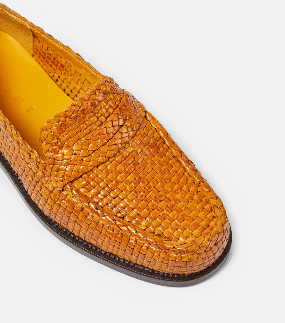 Marni oc11z0525 Leather Loafer in Orange Size US 11 / EU 44 - 4 Thumbnail