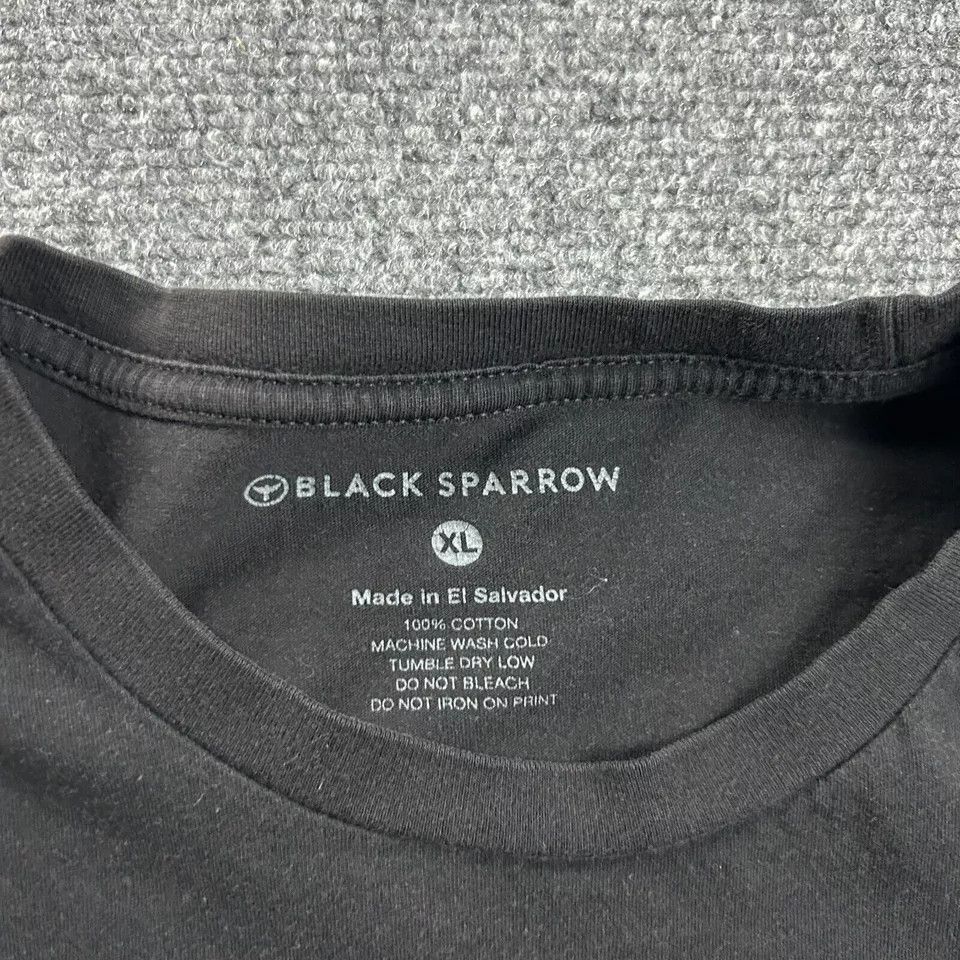 Other Black Sparrow Shirt Adults Extra Large Midnight USA Tour Size US XL / EU 56 / 4 - 4 Thumbnail