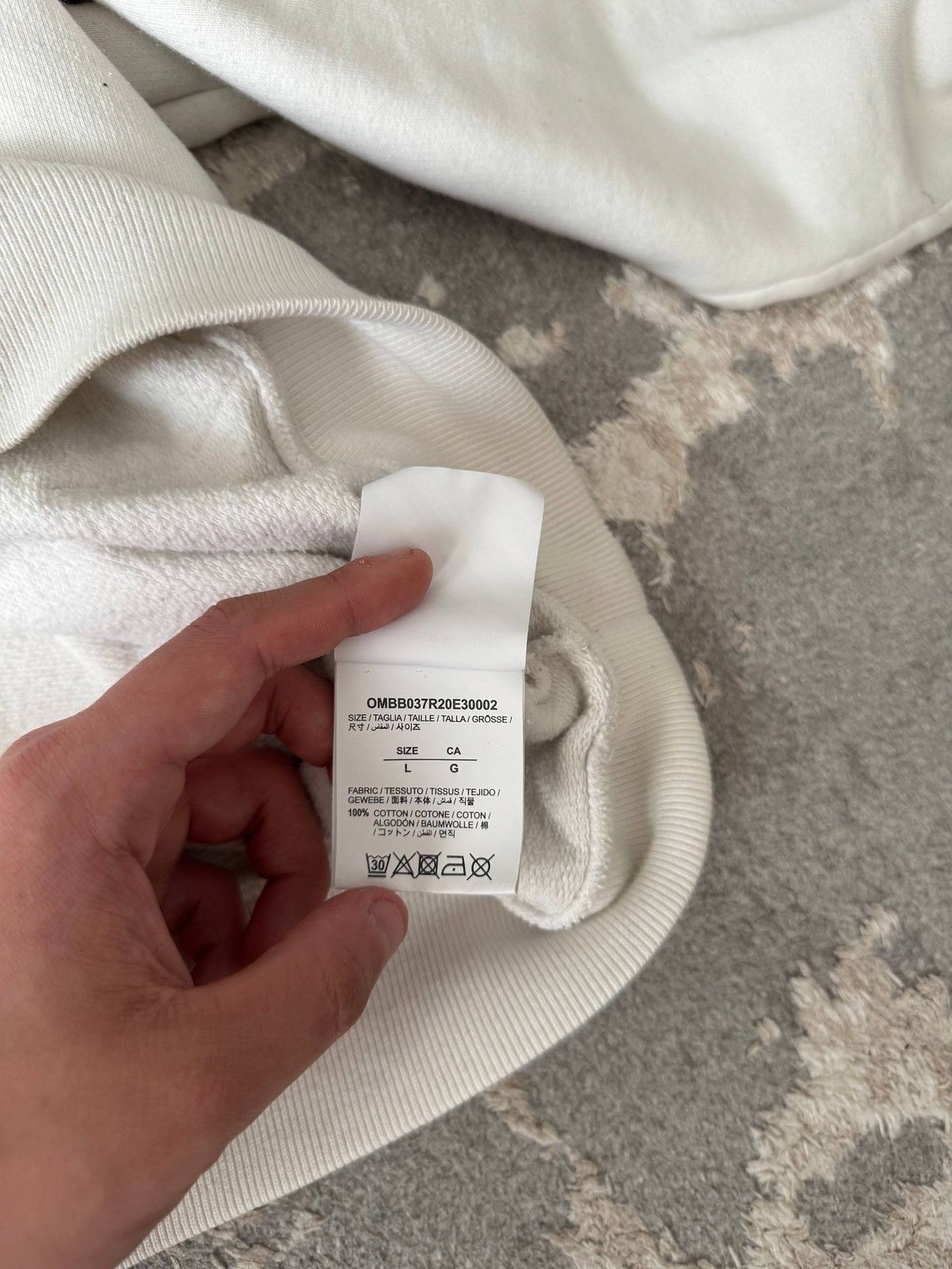 Off-White Off-White Hoodie Size US L / EU 52-54 / 3 - 7 Thumbnail