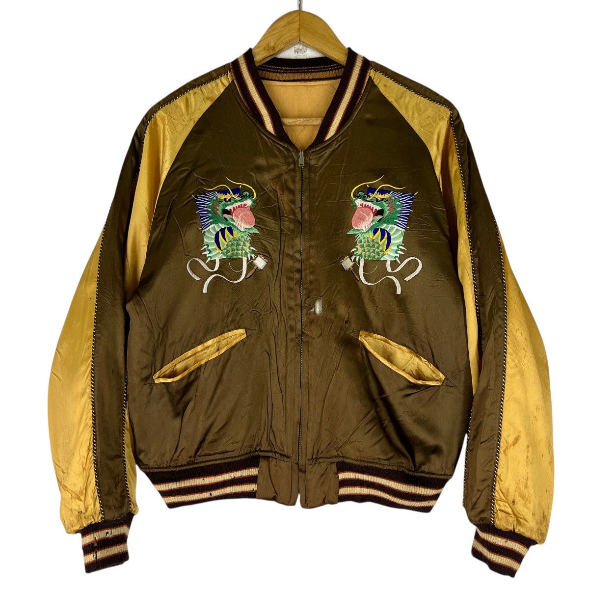 Pherrow's 🔥 Vintage Pherrows Skull Sukajan Jacket - Size M Size US M / EU 48-50 / 2 - 14 Thumbnail