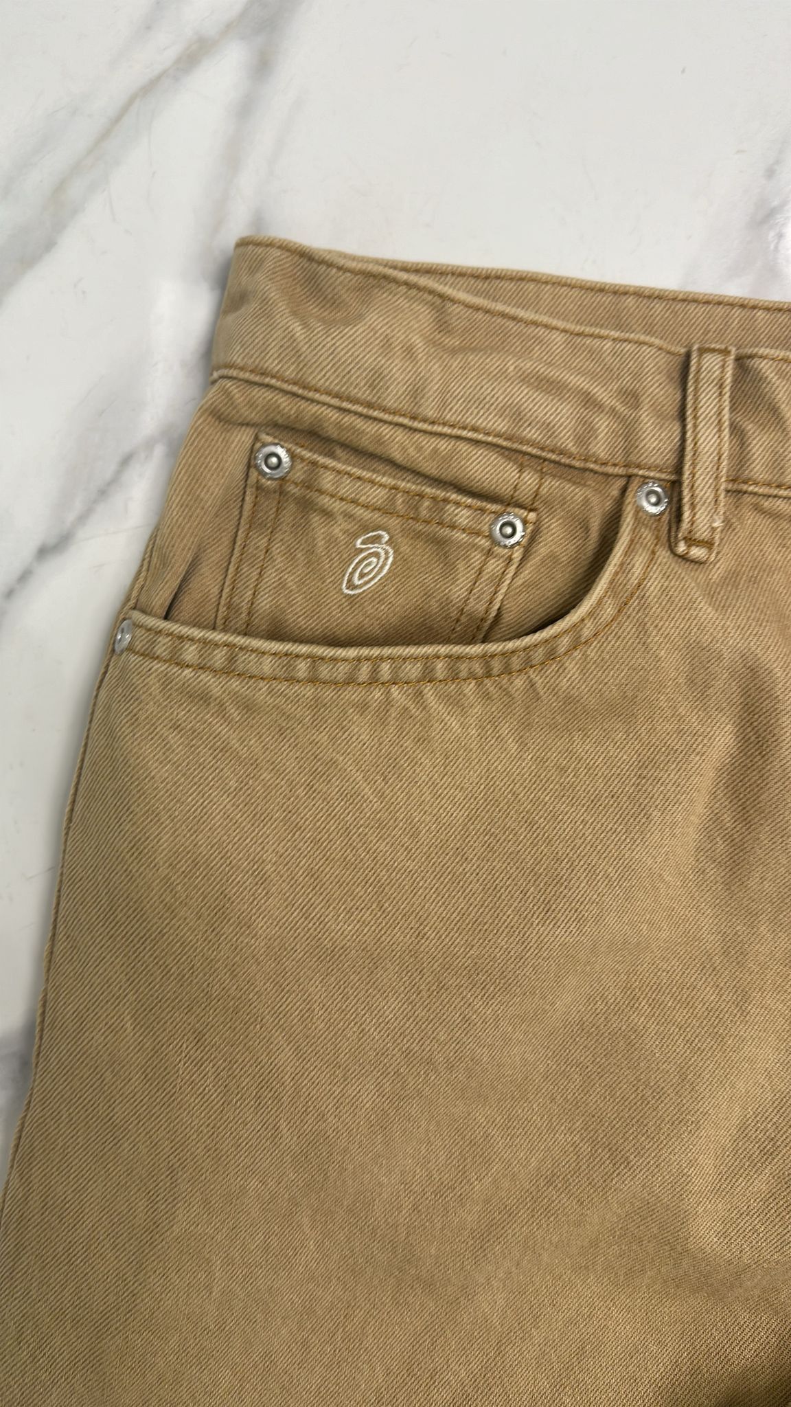Stussy × Vintage Stüssy Big Ol Jean Sand Size 30 Size US 30 / EU 46 - 3 Thumbnail