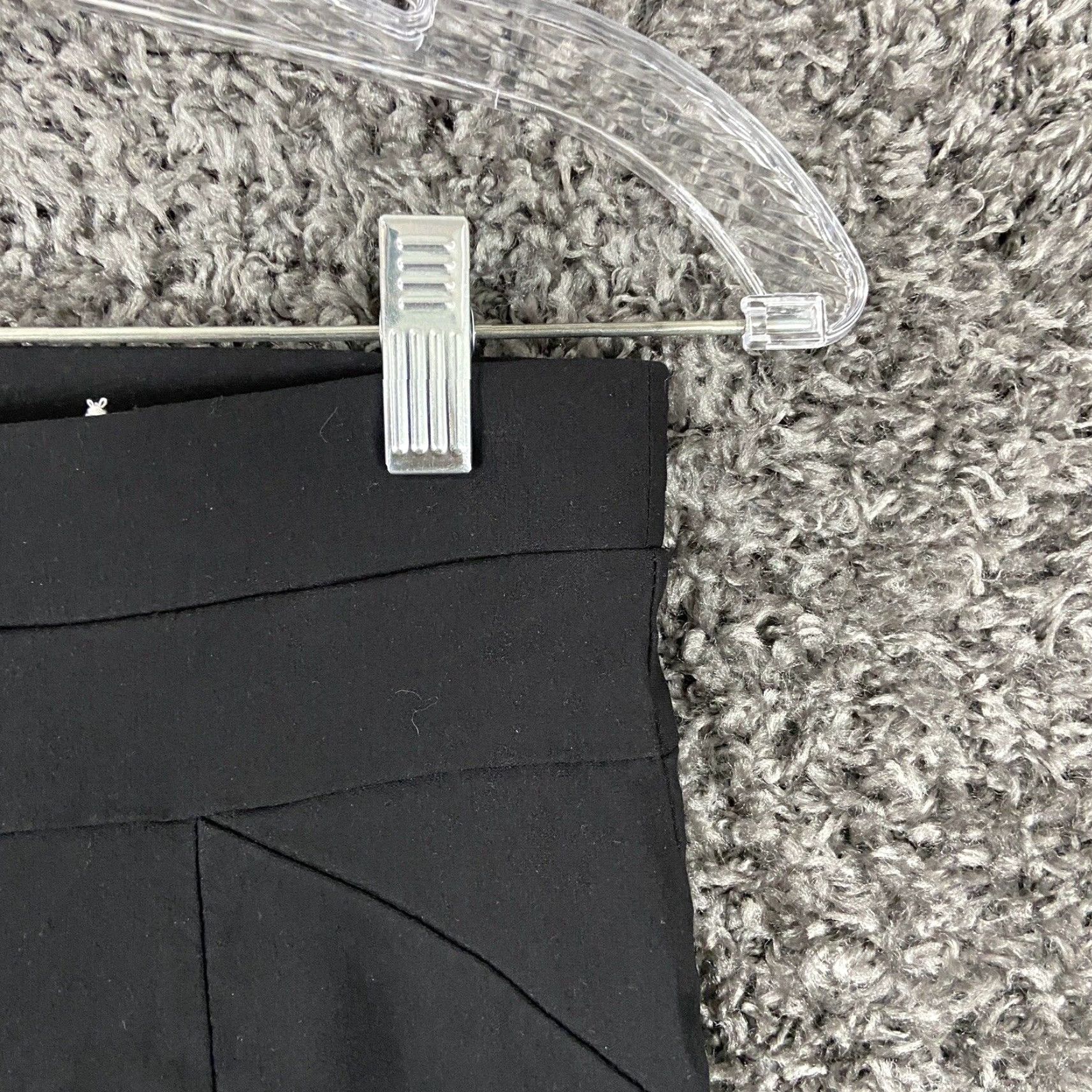 Vintage VINTAGE? Wait: Simply Vera Vera Wang Ankle Pants Women’s S Black Mid Rise Female Small Ankle Length Women’s Pants Size 28" / US 6 / IT 42 - 4 Thumbnail
