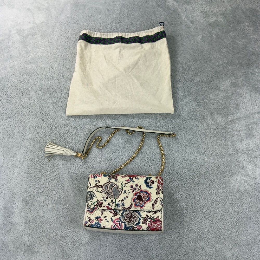 Tory Burch Tory Burch Fleming Small Printed Convertible Shoulder Bag C Size ONE SIZE - 1 Thumbnail
