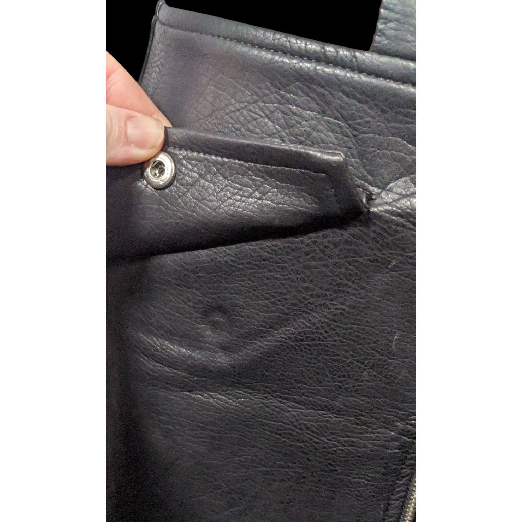 Other Signature8 Sporty Faux Leather Mini Skirt Size Small Size 28" / US 6 / IT 42 - 3 Thumbnail
