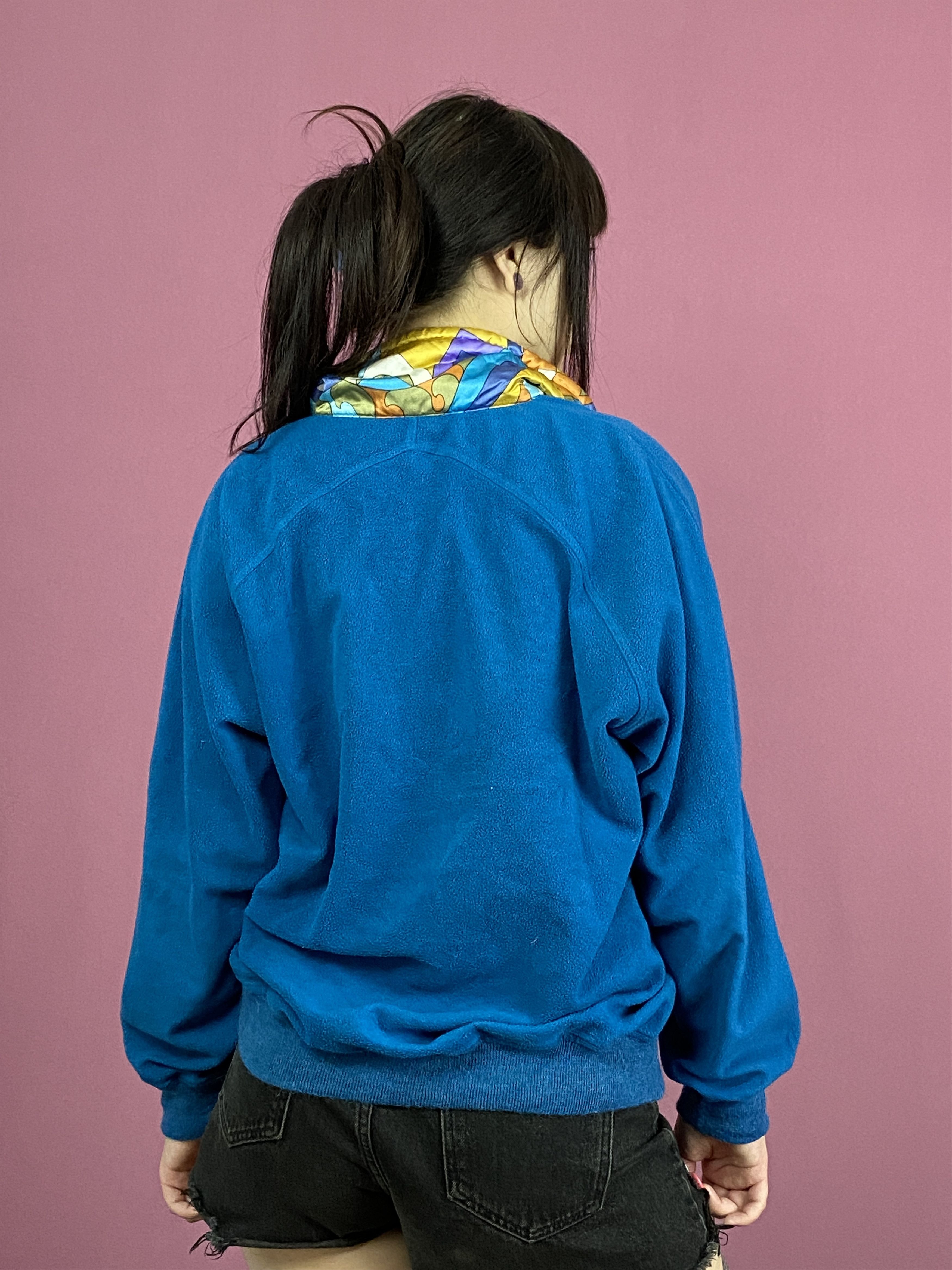 Other × Vintage 90s Silvy Vintage Women's Hald Zip Fleece - M Size M / US 6-8 / IT 42-44 - 3 Thumbnail