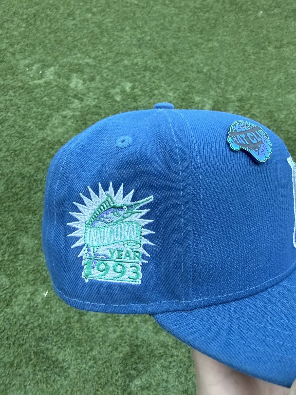Hat Club New Era 59Fifty Hat Club Florida Marlins Size ONE SIZE - 3 Thumbnail