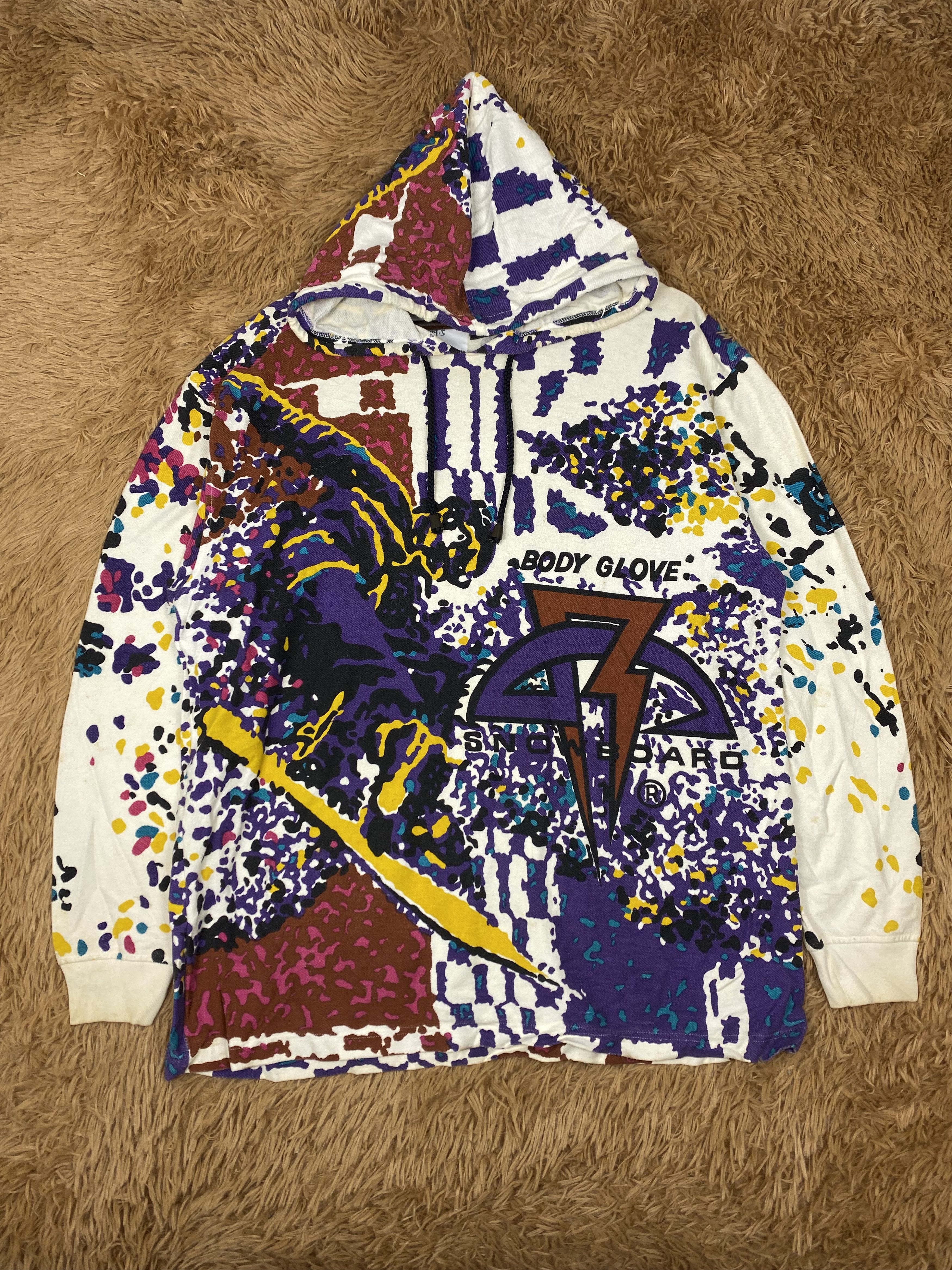 Body Glove Vintage Body Glove Pullover Hoodies DJ0414 Size US L / EU 52-54 / 3 - 1 Thumbnail