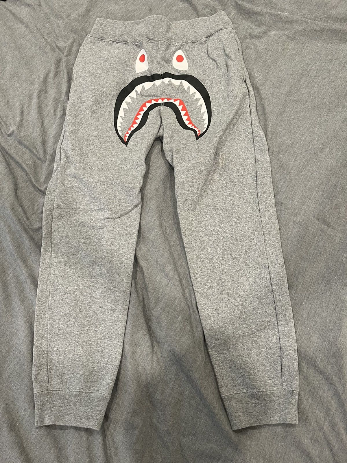 Bape Bape Shark Track Pant Size US 40 / EU 56 - 1 Thumbnail
