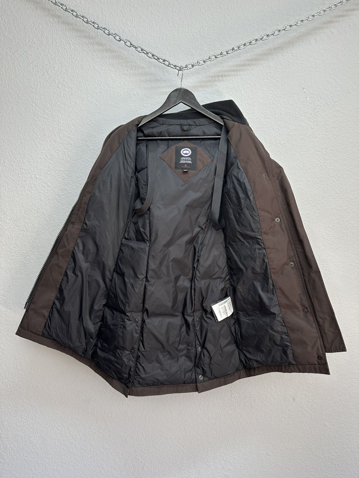 Canada Goose × Vintage Canada Goose Down Kinley Jacket Parka Brown Size XS / US 0-2 / IT 36-38 - 9 Thumbnail