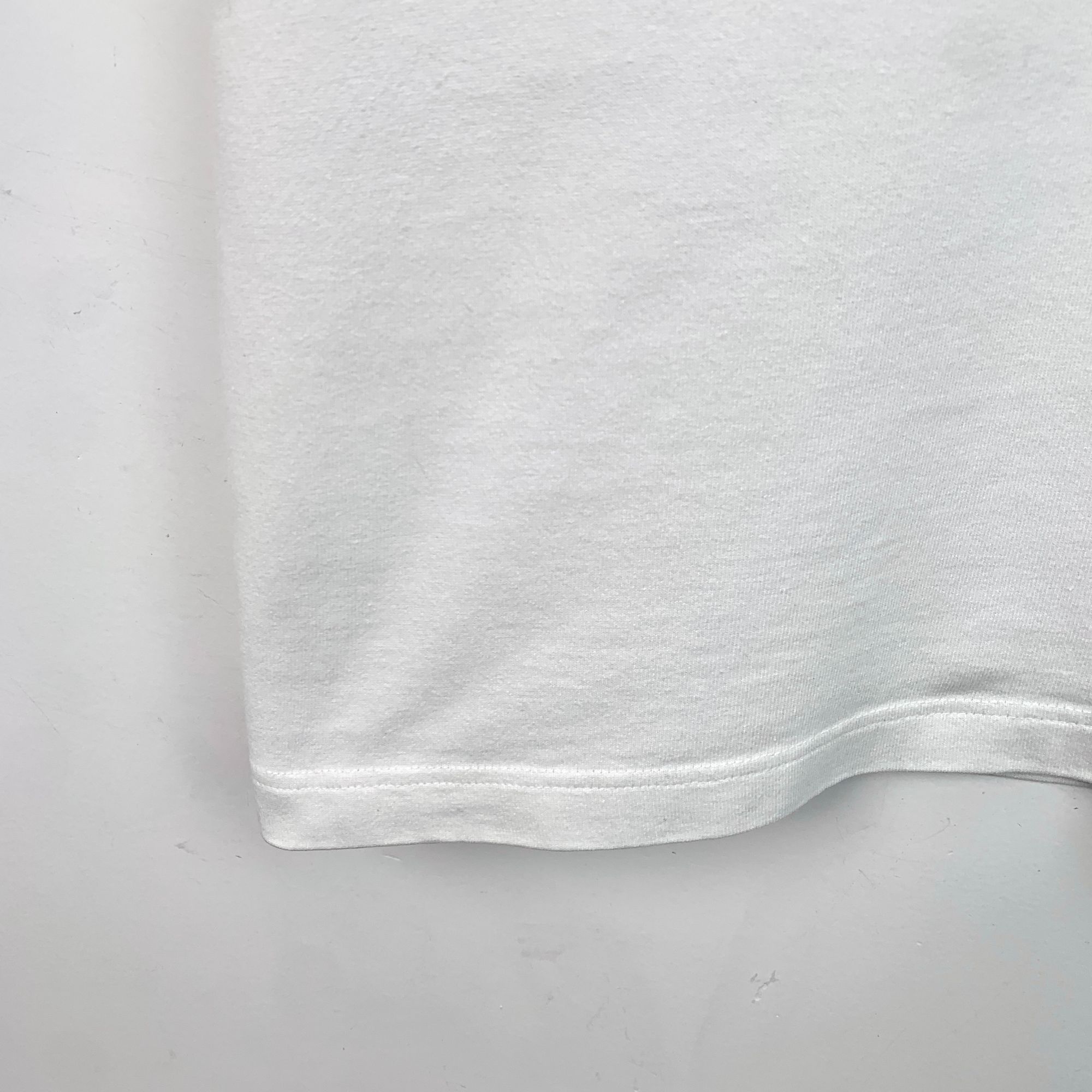 Louis Vuitton Louis Vuitton White Cotton T-Shirt With Black Script Logo De Size M / US 6-8 / IT 42-44 - 5 Thumbnail