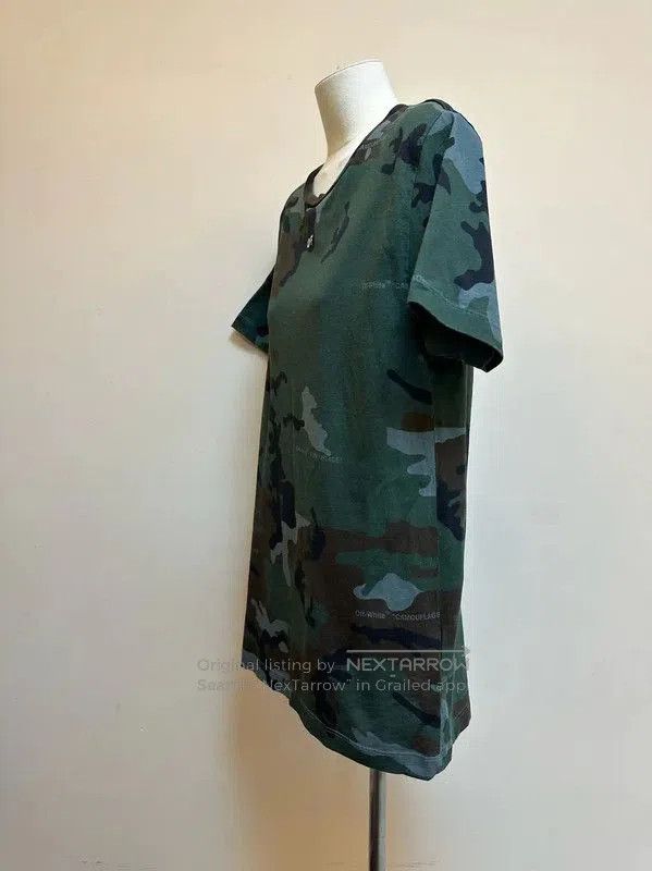 Off-White Off-White Camouflage Logo Short Sleeve T-shirt . Size US S / EU 44-46 / 1 - 4 Thumbnail