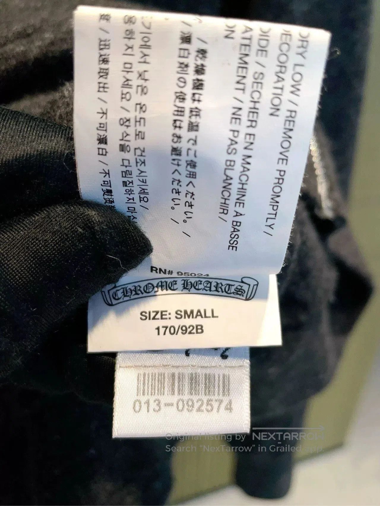 Chrome Hearts Chrome Hearts Silver Zip Hoodie. Size US S / EU 44-46 / 1 - 8 Thumbnail