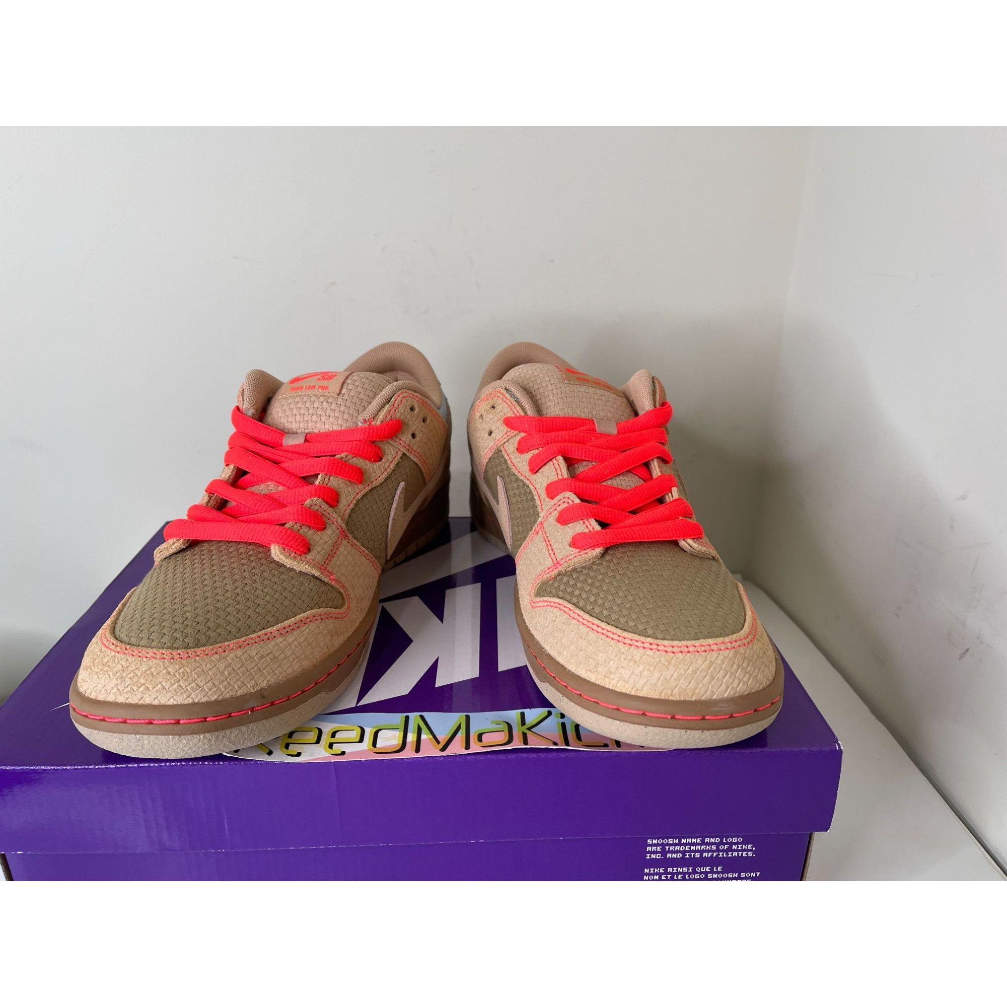Nike Nike SB Dunk Low Pro Som Tum Canvas Mens 11us Size US 11 / EU 44 - 3 Thumbnail