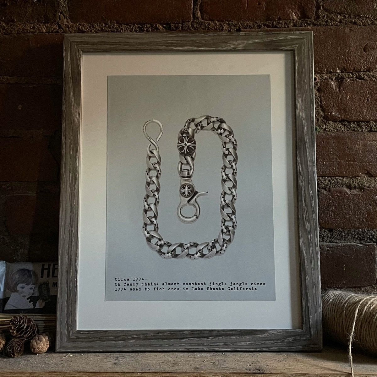 Chrome Hearts Chrome Hearts Circa 1994 Fancy Chain Poster Size ONE SIZE - 3 Thumbnail