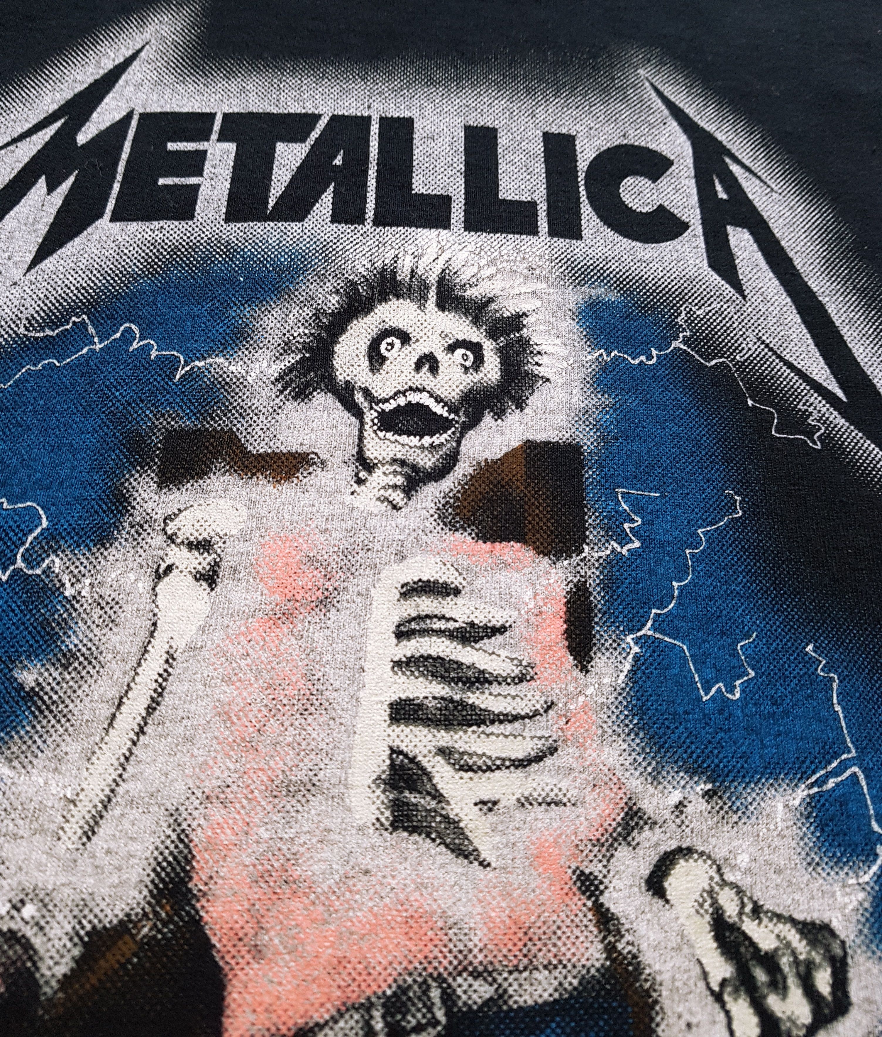 Metallica Metallica Vintage 2007 Ride The Lightning T Shirt Band S Size US S / EU 44-46 / 1 - 12 Thumbnail