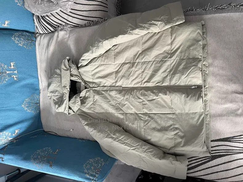 Jil Sander Jil Sander Solid color zip-up hooded women's puffa jacket Size L / US 10 / IT 46 - 3 Thumbnail