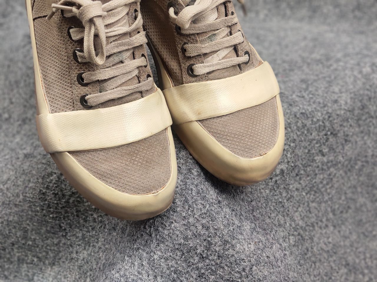 MoMA Moma Vintage Suede leather sneakers gradient sole Shoes Size US 7.5 / EU 40-41 - 18 Thumbnail