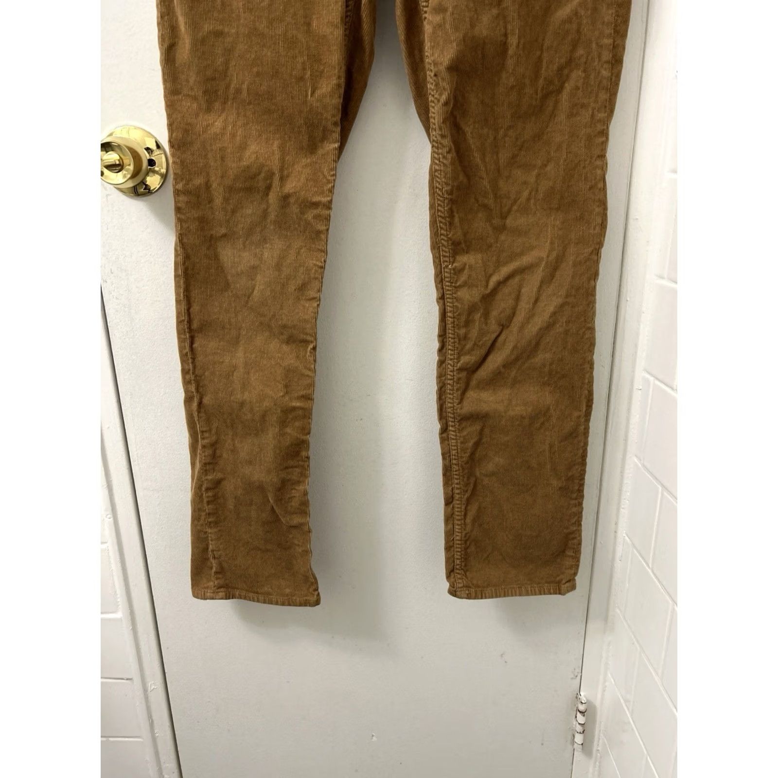 Brooks Brothers Brooks Brothers Red Fleece Corduroy Pants Slim Men 32x30 Brown Stretch Chino Casual Business Mens Pants Size US 32 / EU 48 - 3 Thumbnail
