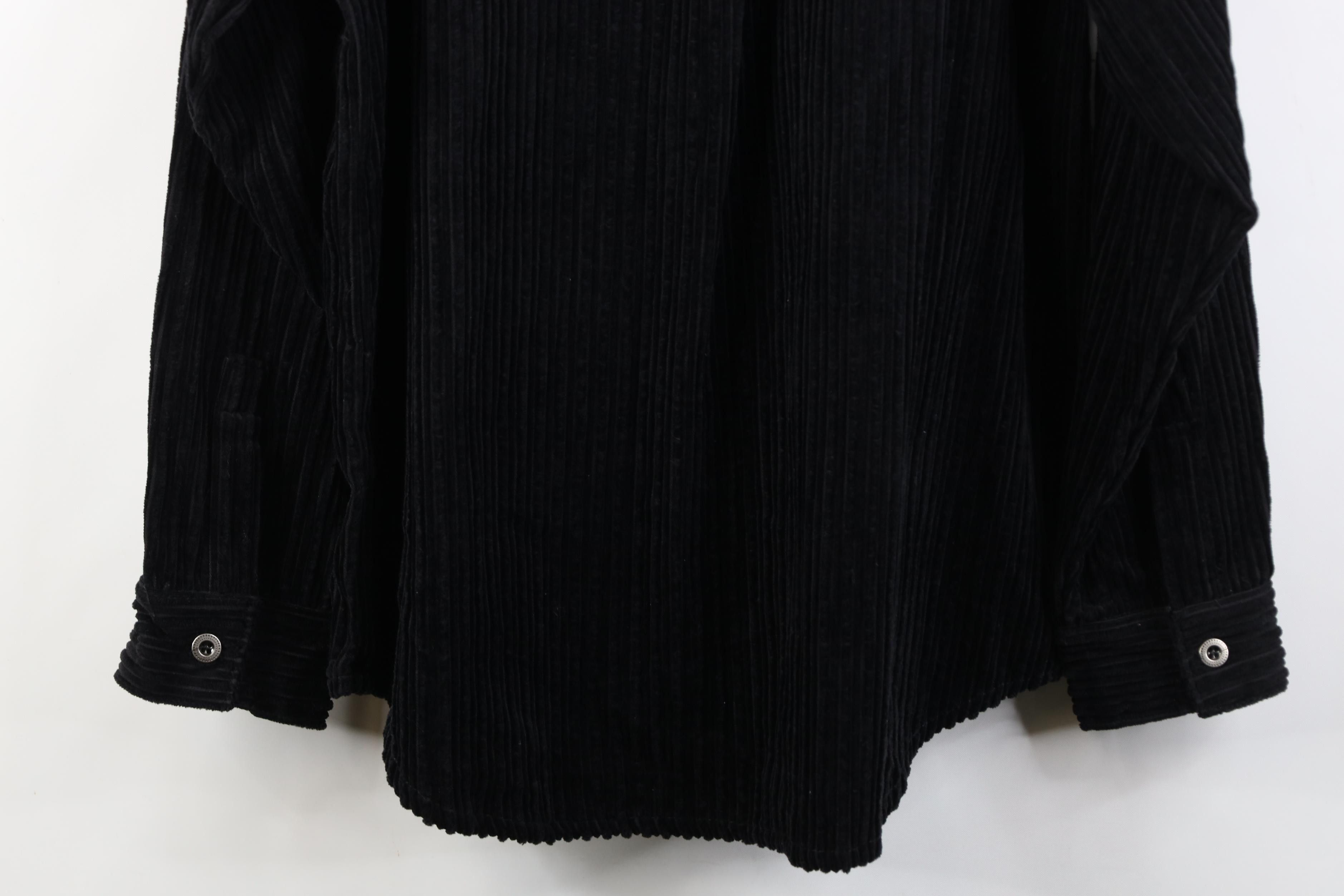 Vintage Deadstock Vintage 90s Streetwear Corduroy Button Shirt Size US L / EU 52-54 / 3 - 12 Thumbnail
