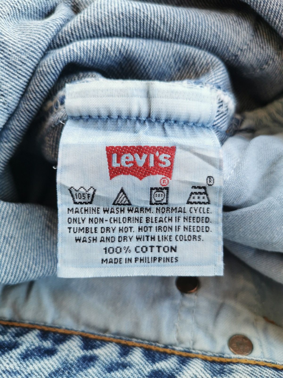 Levi's Vintage Levis 501 Denim Jeans Size 27" / US 4 / IT 40 - 8 Thumbnail