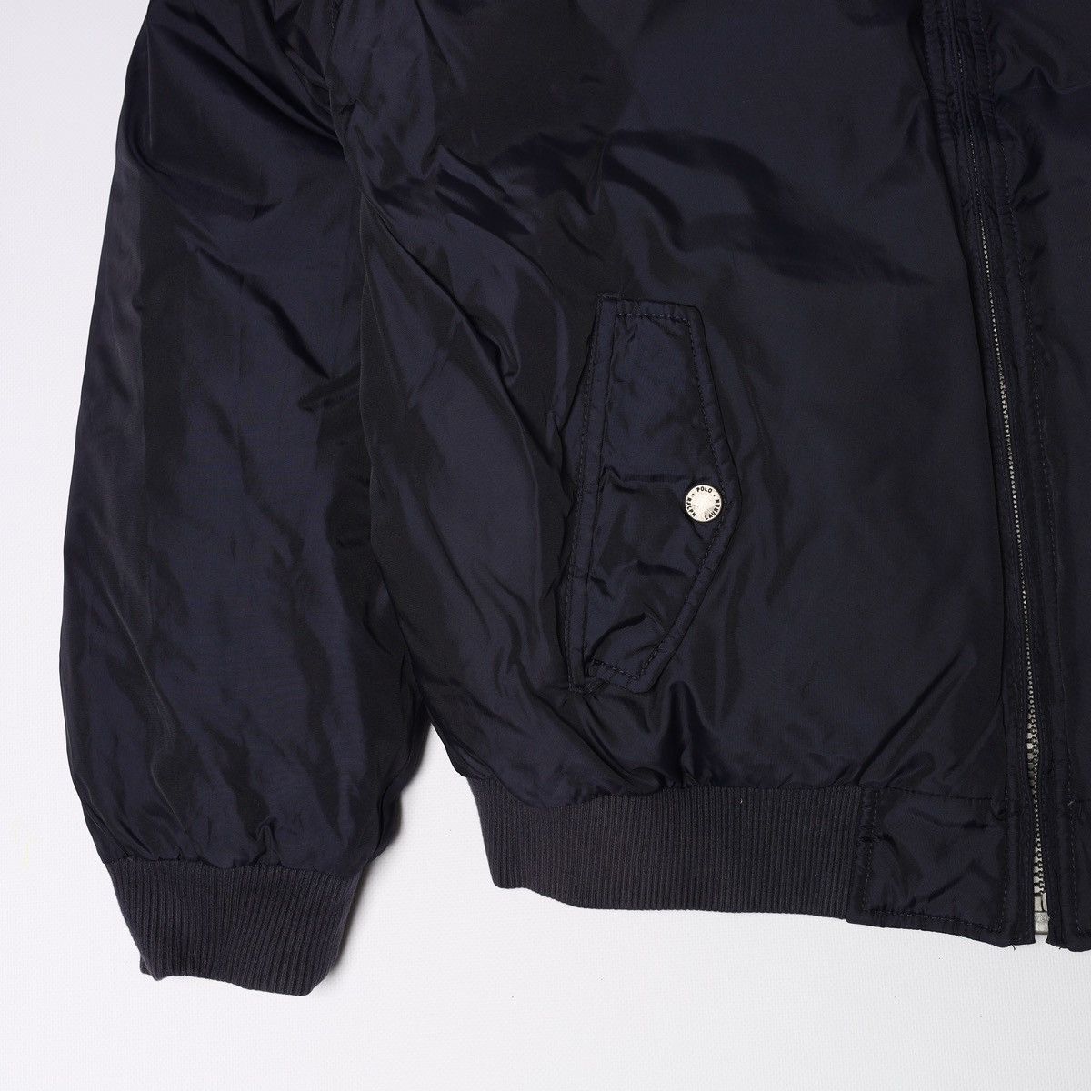 Polo Ralph Lauren Polo Ralph Lauren Reversible Nylon Bomber Down Jacket Navy Size US L / EU 52-54 / 3 - 6 Thumbnail