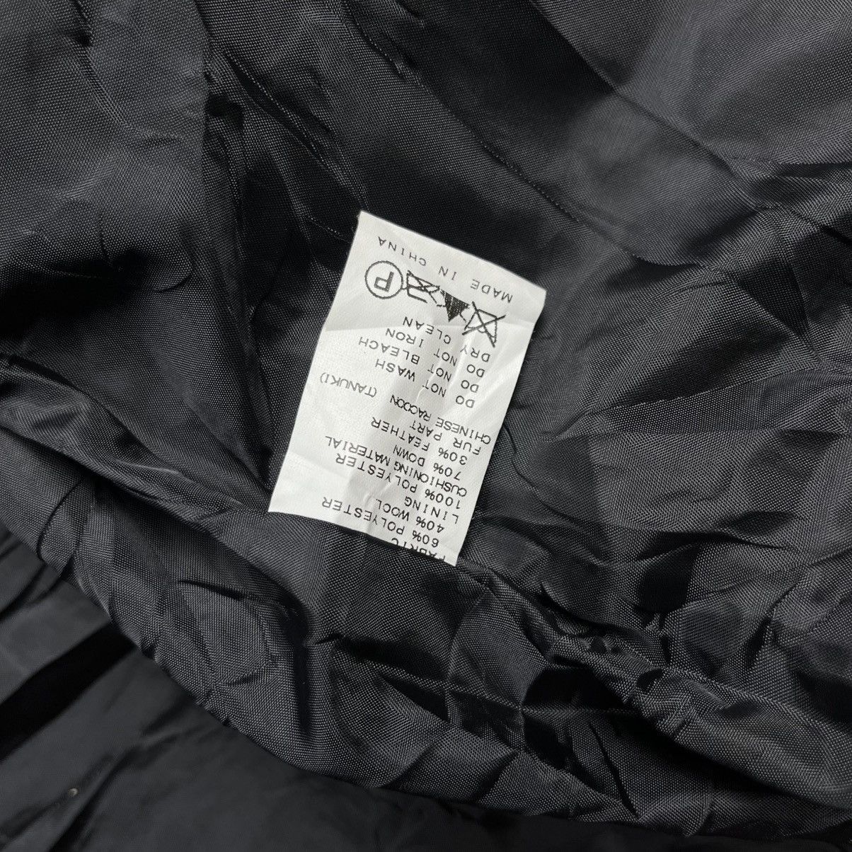 If Six Was Nine 2000s Simplicite - Fur Raccoon Hoodie Wool Cargo Jacket Size US M / EU 48-50 / 2 - 12 Thumbnail