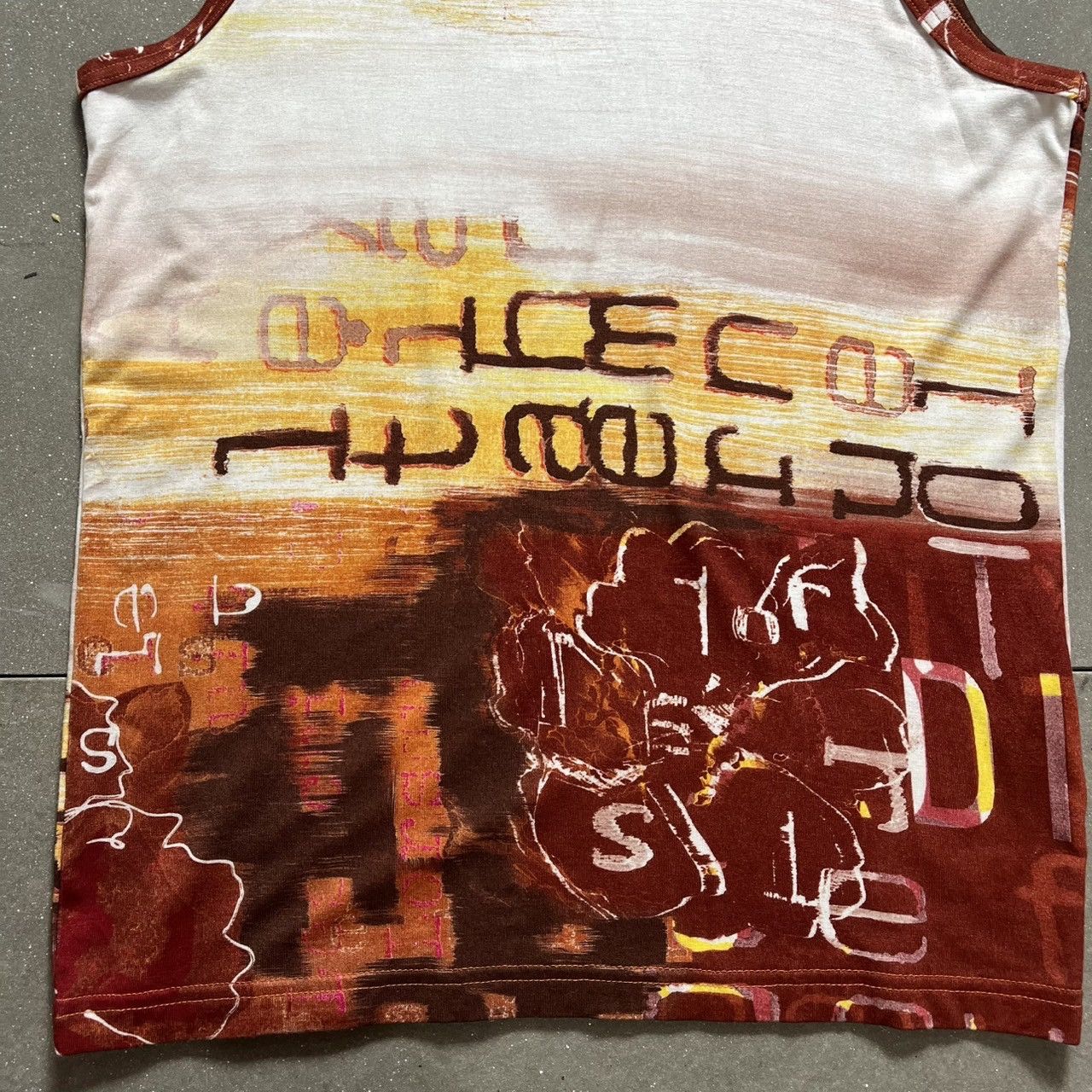 Japanese Brand Tornado Mart Japanese Brand Tank Top Size S / US 4 / IT 40 - 3 Thumbnail