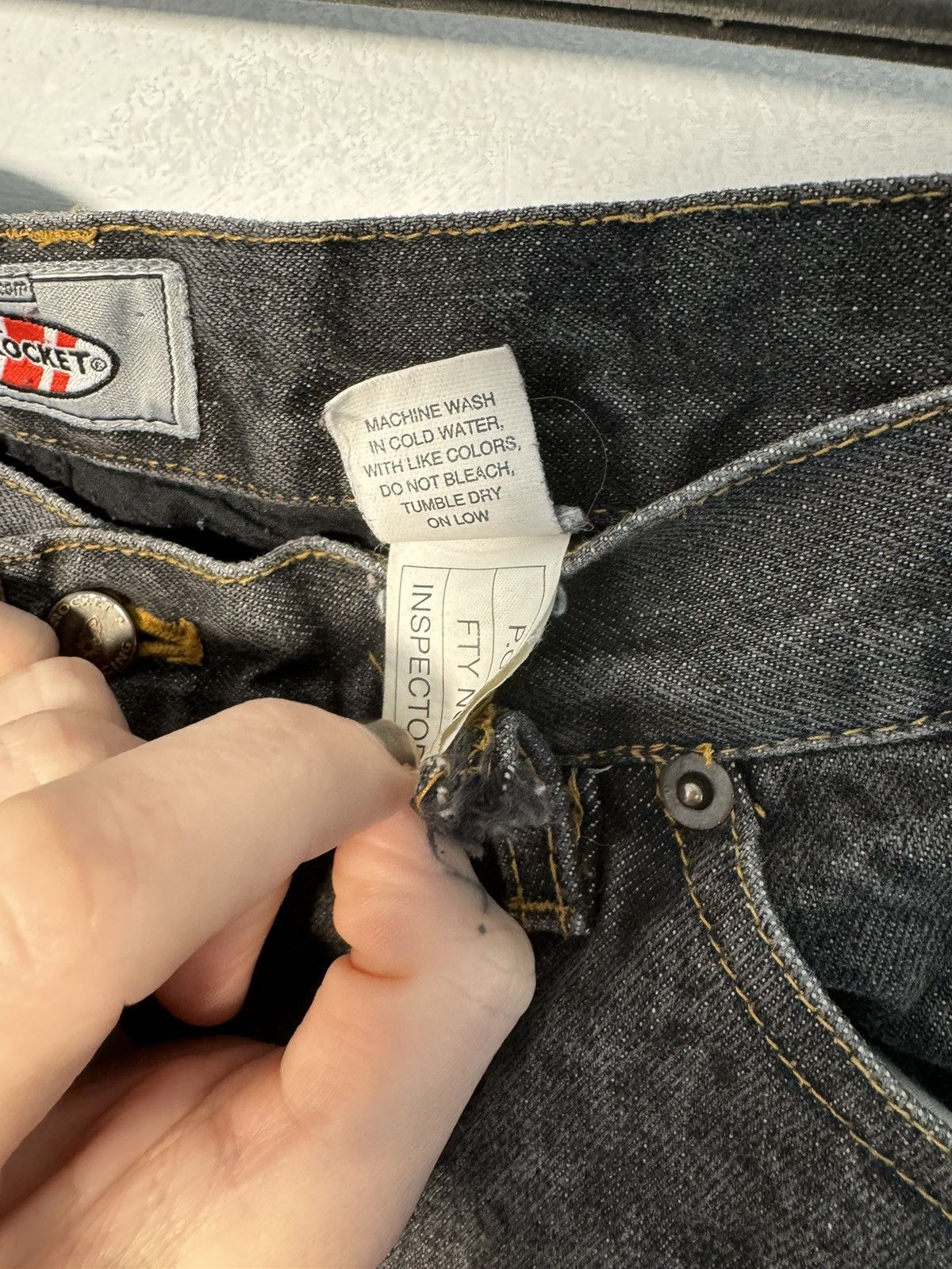 Joe Rocket Joe Rocket Steel Enforced Motorcycle Double Knee Denim Size US 36 / EU 52 - 7 Thumbnail