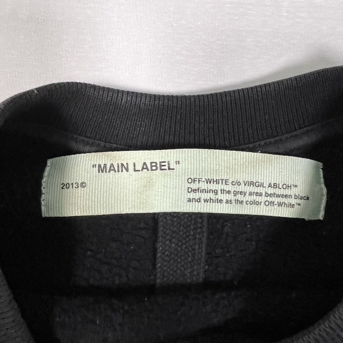 Off-White OFF-WHITE FW18 DIAGONAL GRADIENT SWEATSHIRT Size US M / EU 48-50 / 2 - 3 Thumbnail